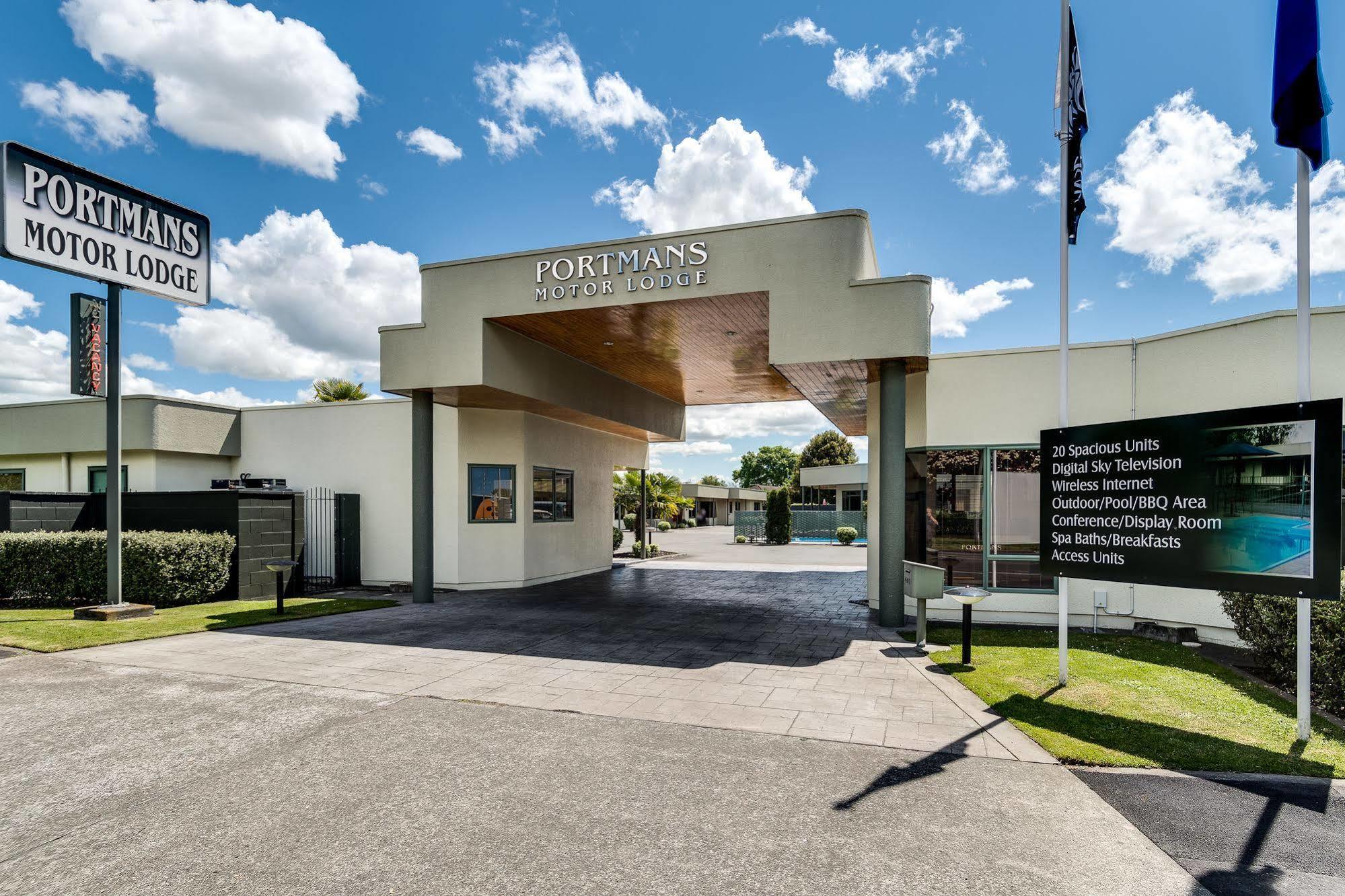 هاستينغز Portmans Motor Lodge المظهر الخارجي الصورة